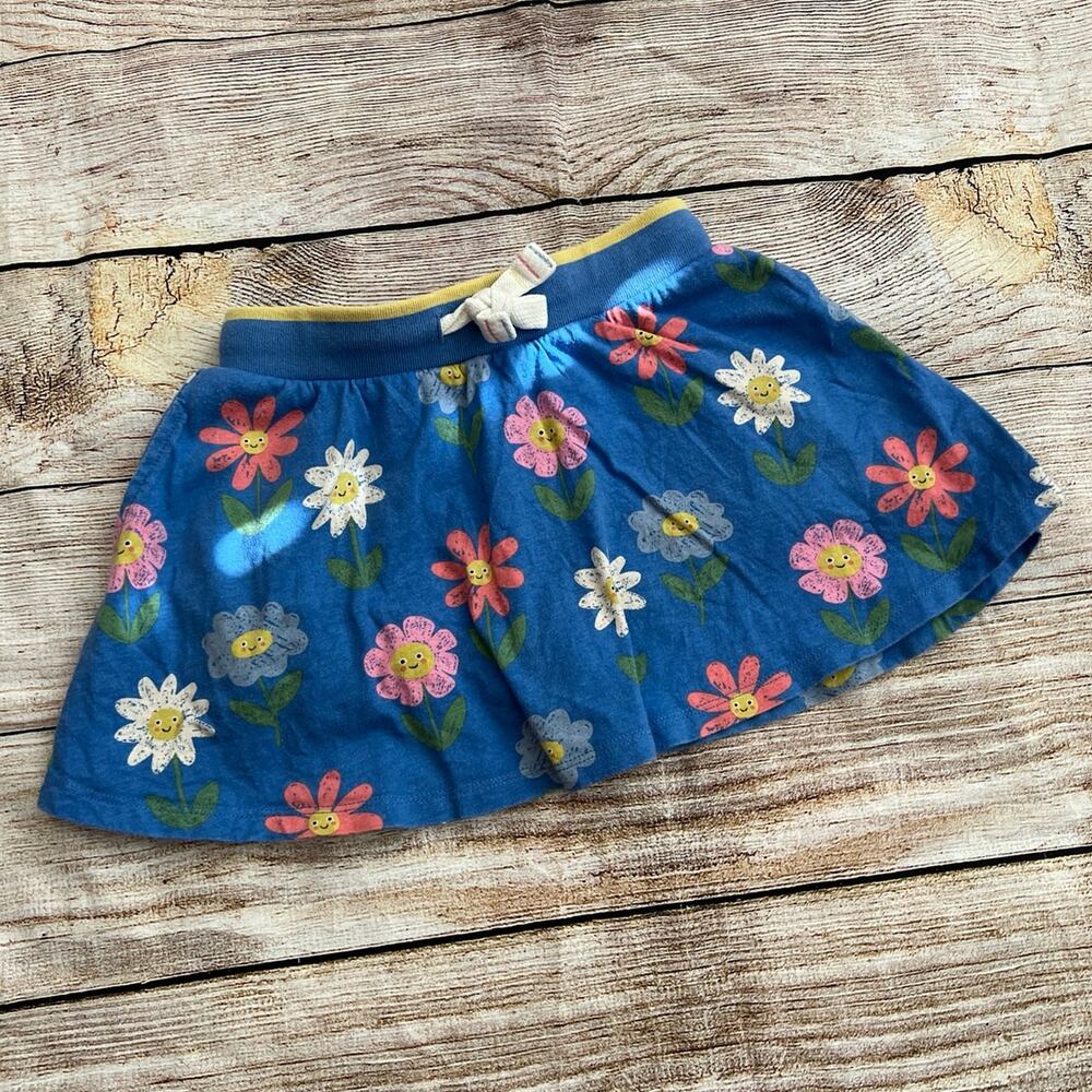 Mini Boden Floral Pleated Cotton Skort (4-5Y)